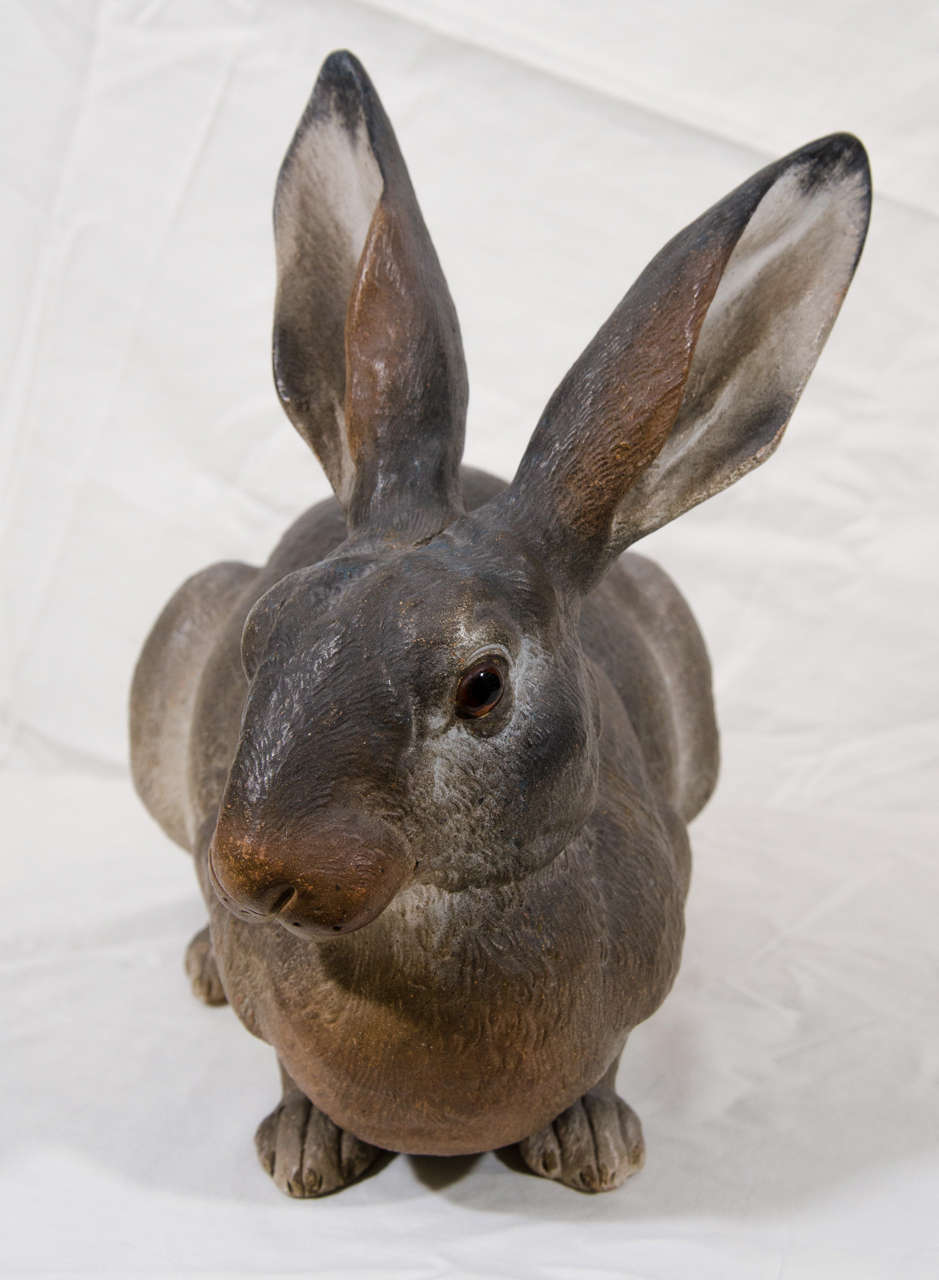 19th Century An Austrian Cold Painted Rabbit