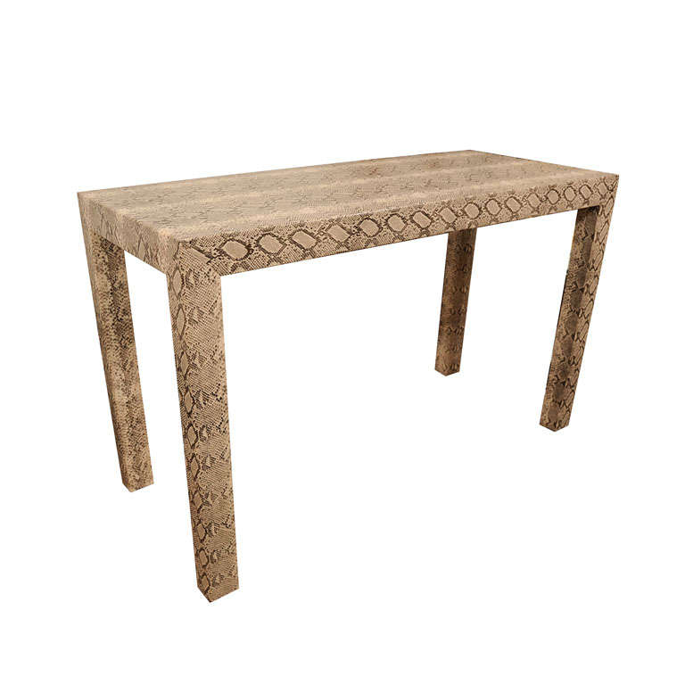 Snake Skin Console