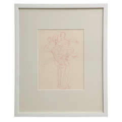 Anthony Quinn Untitled Original Pen and Ink on Paper, 1995 8