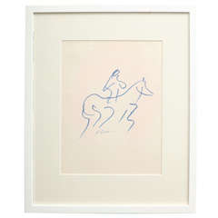 Anthony Quinn Untitled Original Pen and Ink on Paper, 1968 9