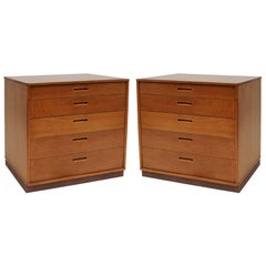 Edward Wormley Nightstands/Chest of Drawer