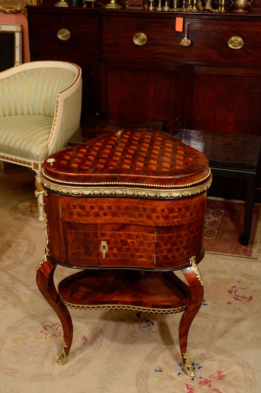 Rare French Transitional Dressing Table 5