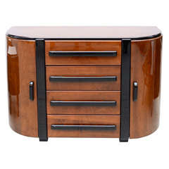 Outstanding Art Deco Cabinet Designed by Donald Deskey