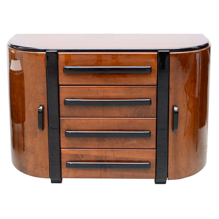 Outstanding Art Deco Cabinet Designed by Donald Deskey