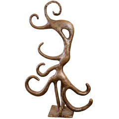 Female Abstract Bronze Sculpture