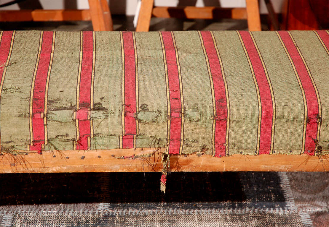 Pair of Italian Walnut Benches, Circa 1830 1