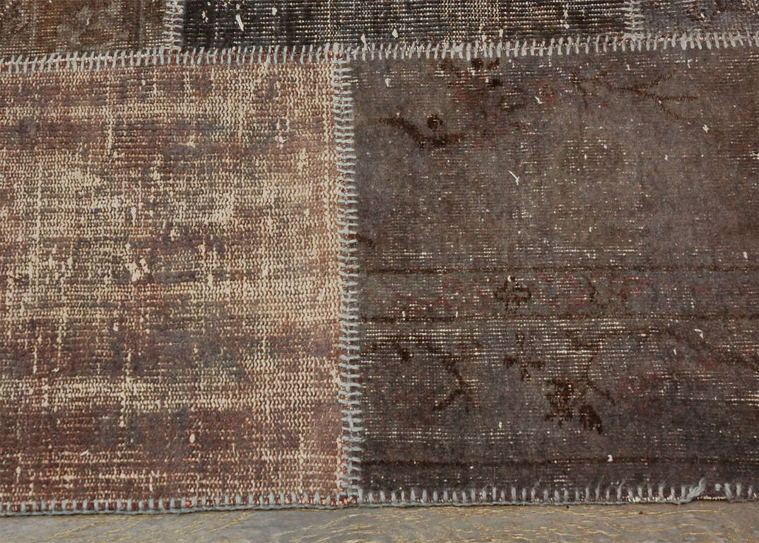 20th Century Turkish Antique Patchwork Carpet, Circa 1900