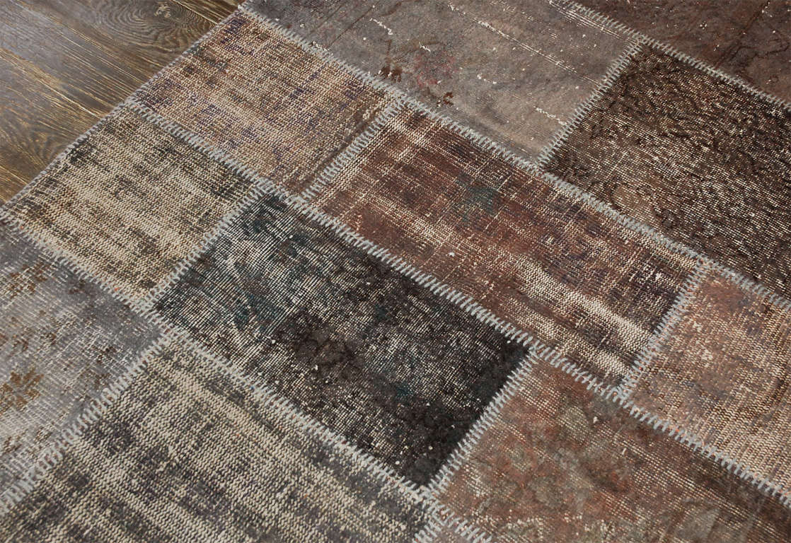Turkish Antique Patchwork Carpet, Circa 1900 1