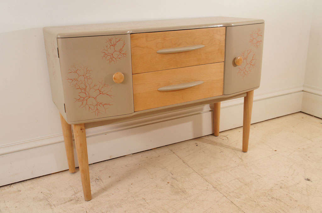 American Decorated Heywood Wakefield Server