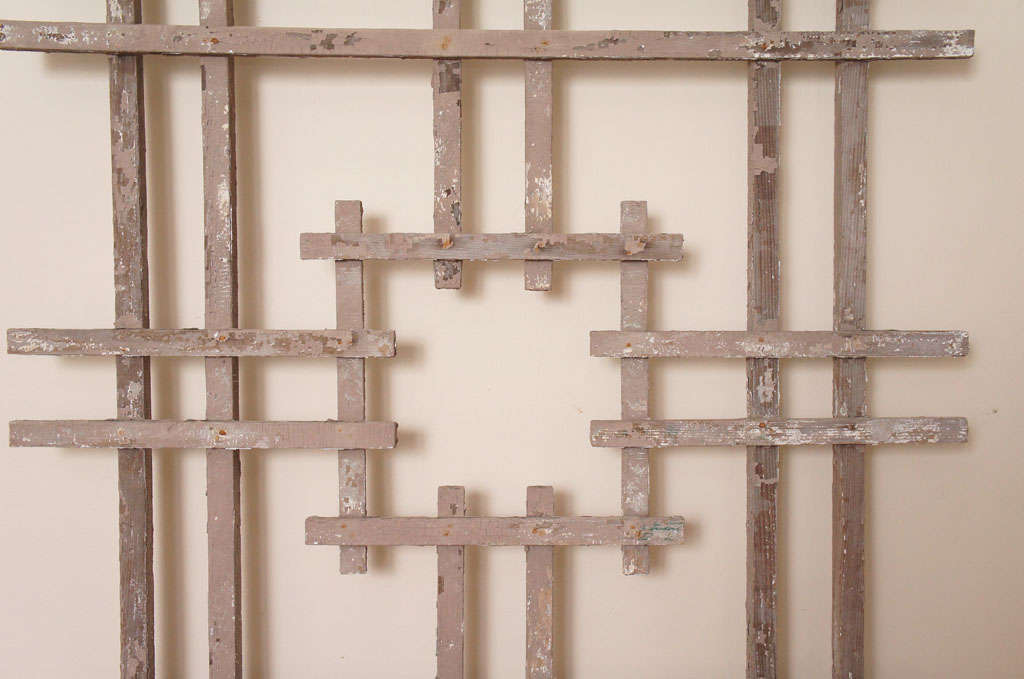 Graphic Rustic Trellis 1