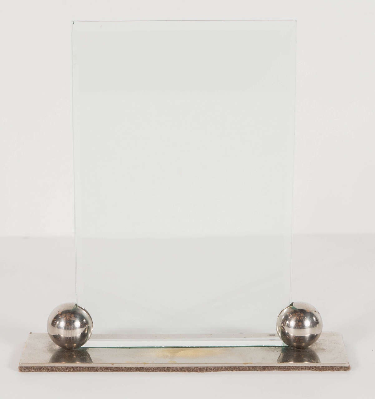 Art Deco Skyscraper Machine Age Picture Frame with Circular Details