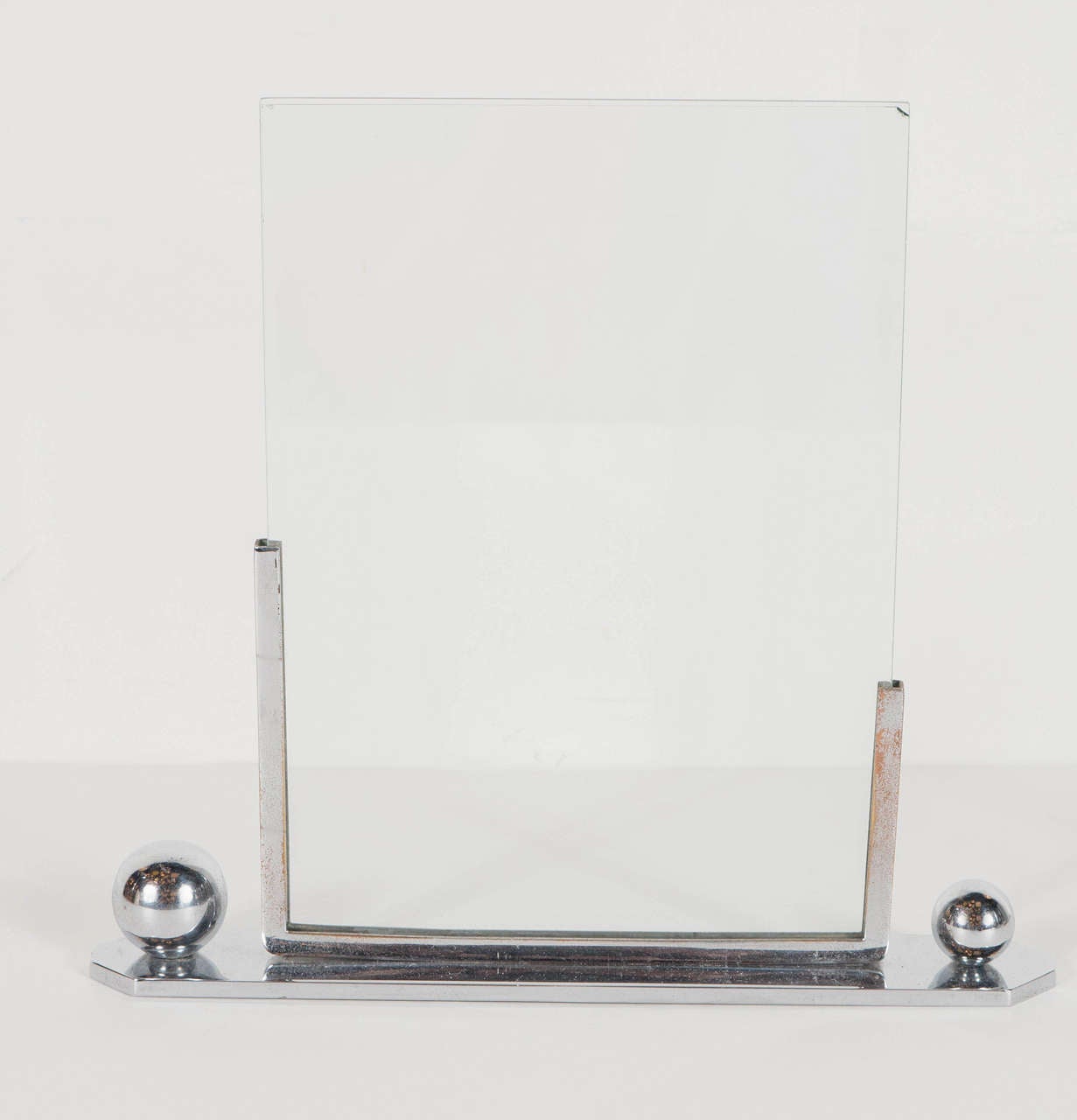 Art Deco Skyscraper Machine Age Picture Frame with Circular Details