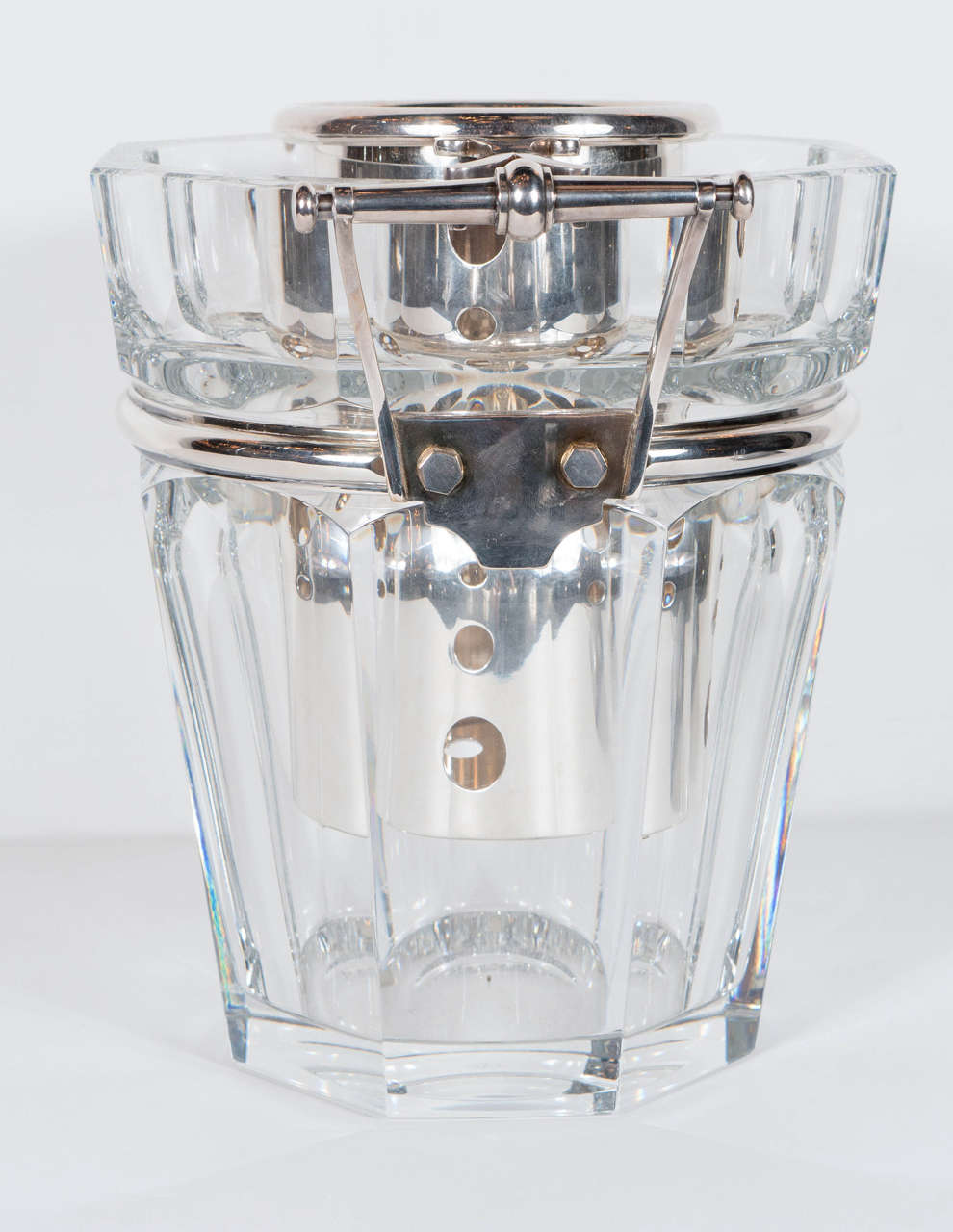 The 'Moulin Rouge' Champagne Cooler signed by Baccarat in Hand-Blown Crystal In Excellent Condition In New York, NY