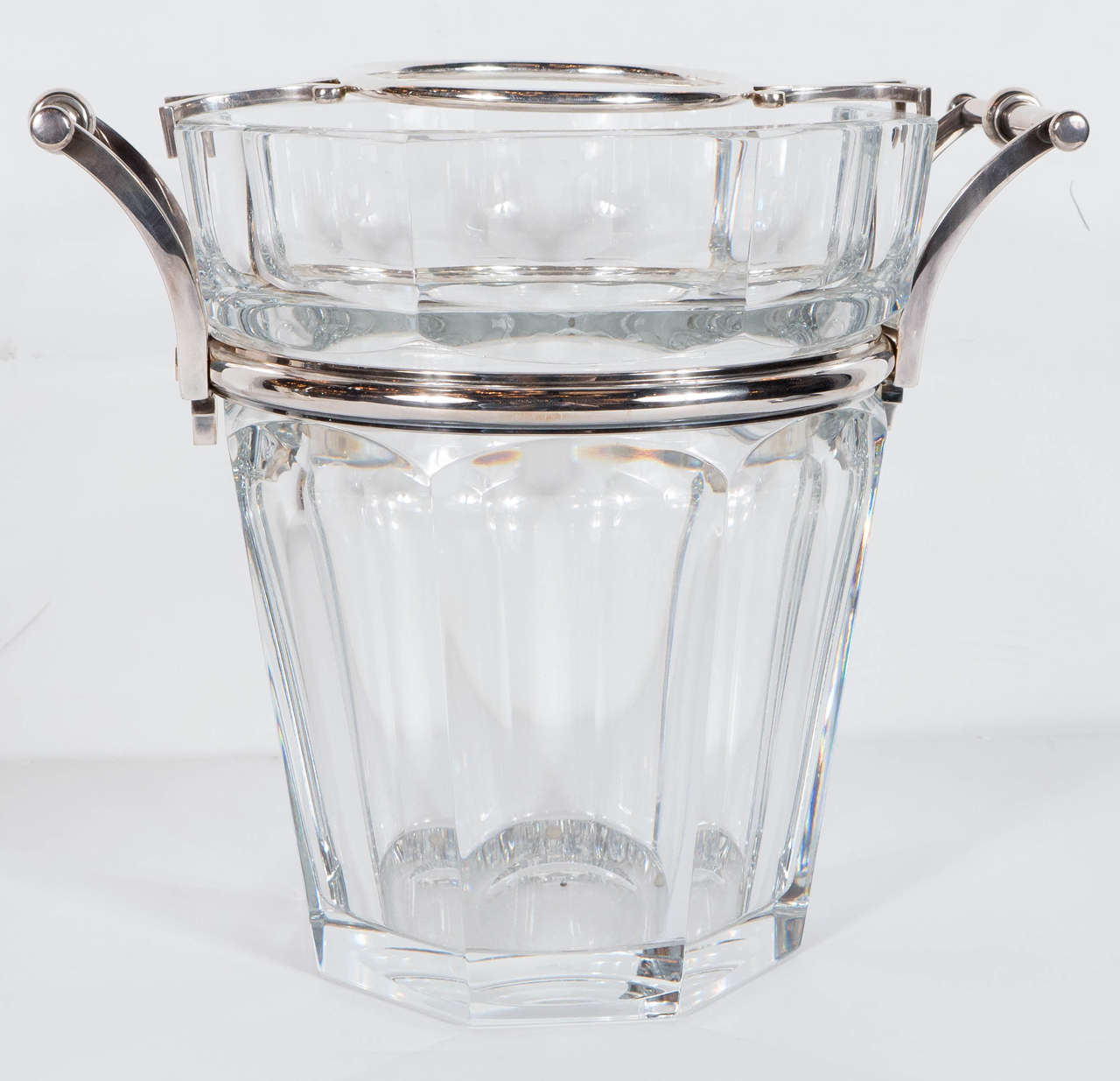 The 'Moulin Rouge' Champagne Cooler signed by Baccarat in Hand-Blown Crystal 2