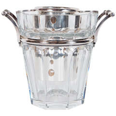 The 'Moulin Rouge' Champagne Cooler signed by Baccarat in Hand-Blown Crystal
