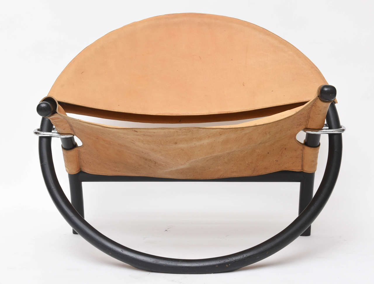 Danish Rare Oval Chair by Jorgen Hovelskov