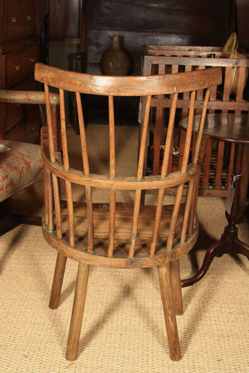 English Comb-Back Windsor Armchair For Sale 3