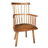 Antique English Comb-Back Windsor Armchair