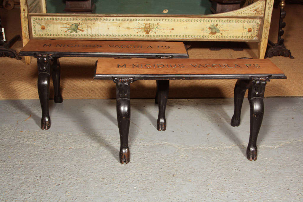 Pair of English Benches