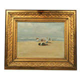 "A Fashionable Beach" by Carl Albrecht