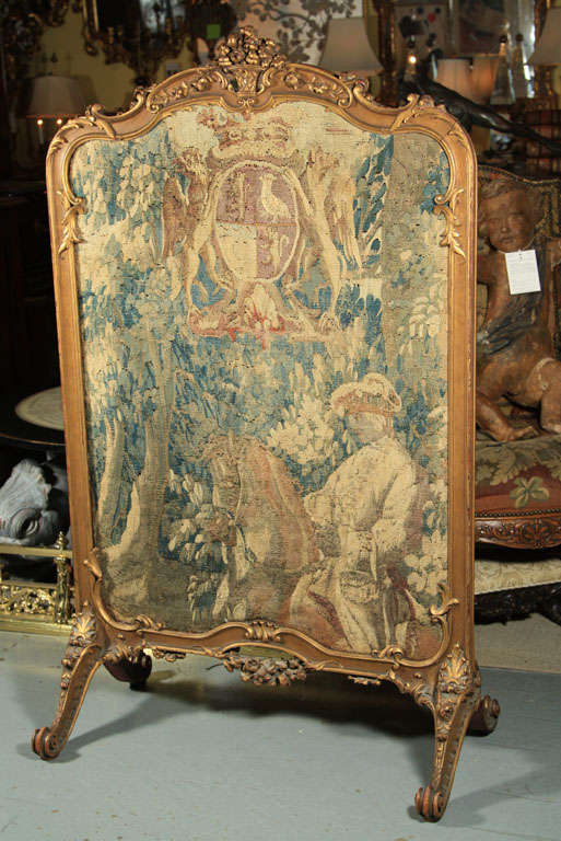 french fire screen