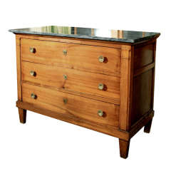 French Walnut Three-Drawer Commode 3