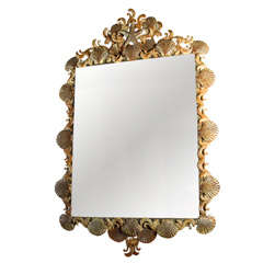 Mirror with Iron Shell Frame