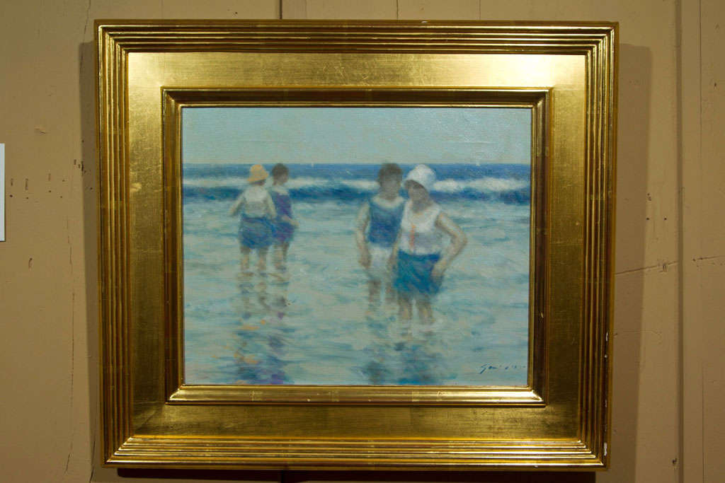 Painting titled 