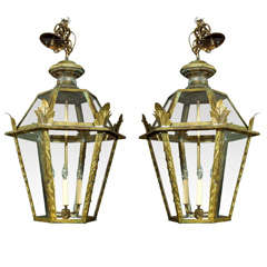 pair of  Italian lanterns