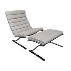 Lounge Chair and Ottoman by Design Institute of America