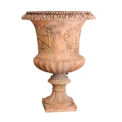 Terra cotta urn