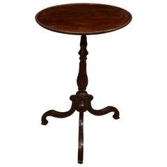 George III Mahogany Dish-Top Side Table
