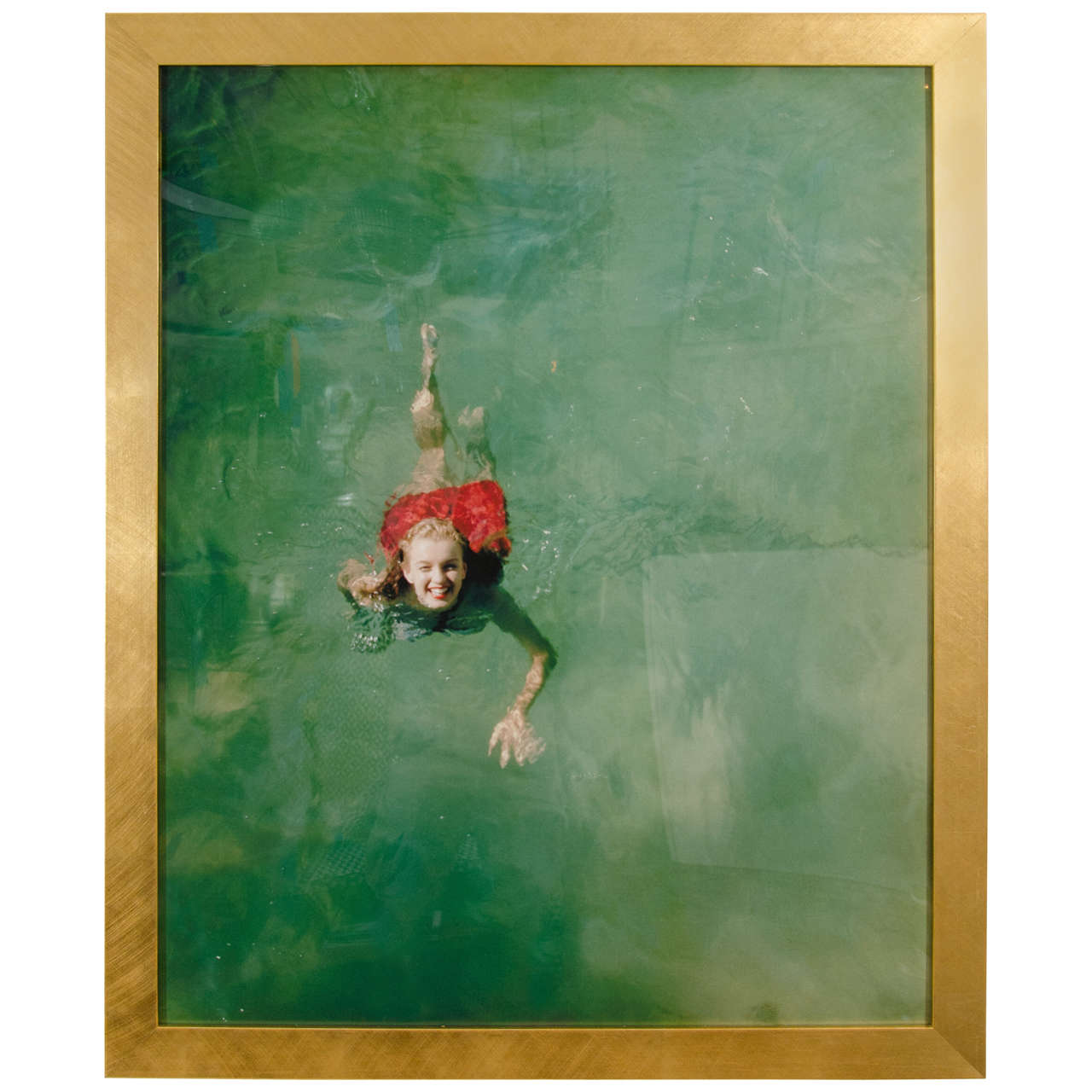 Marilyn Swimming Print
