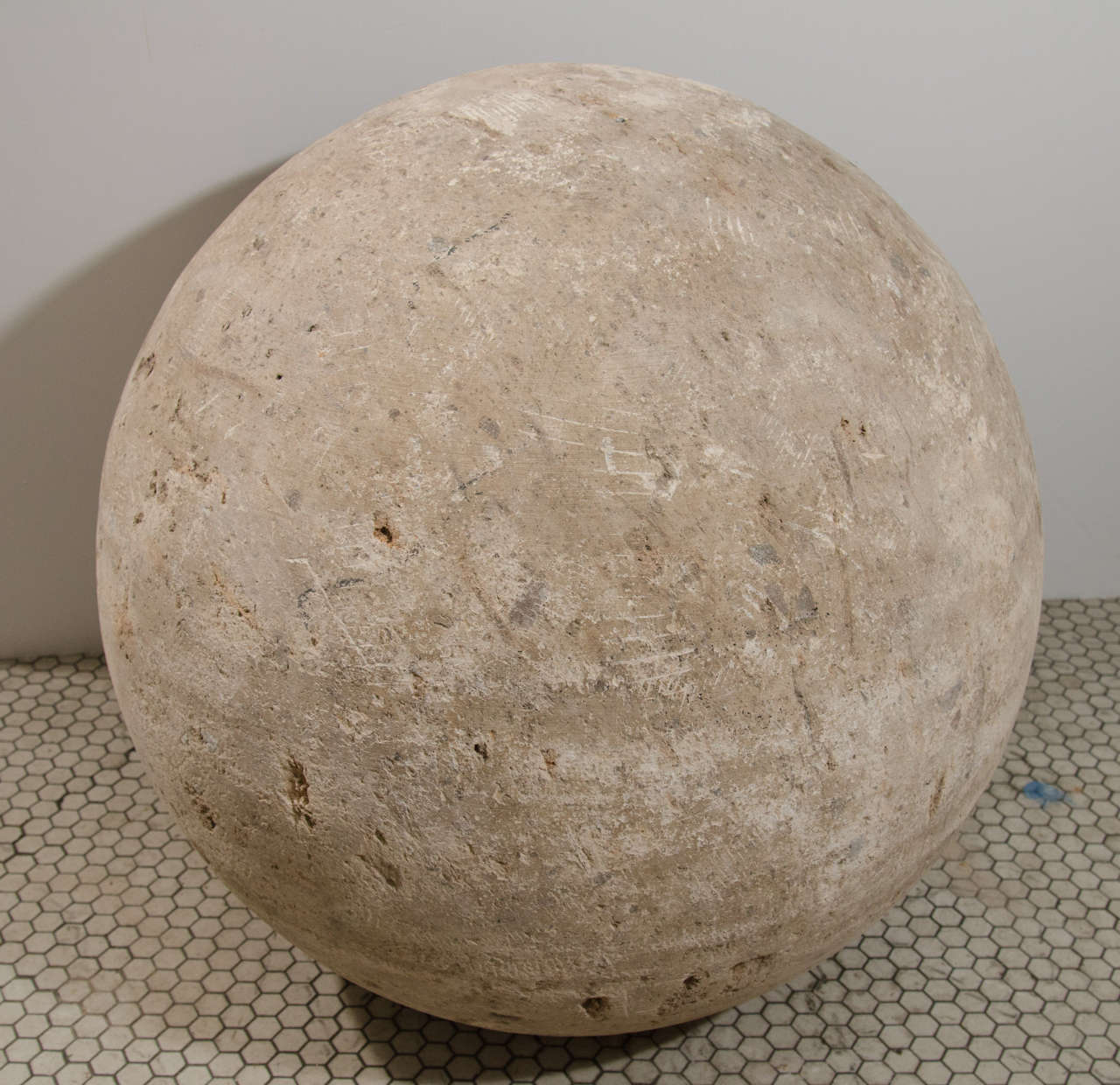 Erupted stone from the earth in Mexico, shaped by hand.