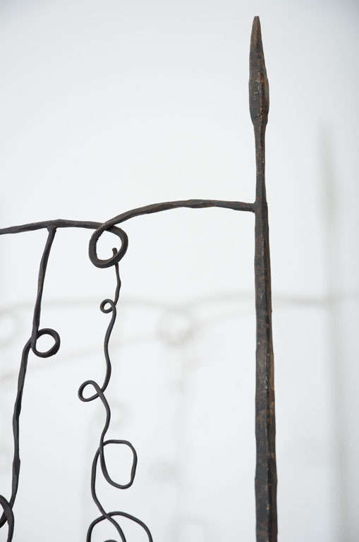 Whimsical Iron Screen For Sale 2