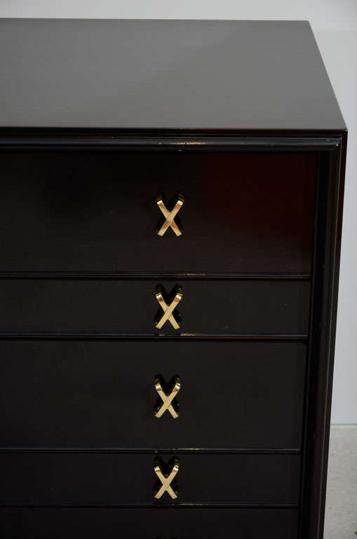 American Ebonized Paul Frankl Double Commode/Dresser