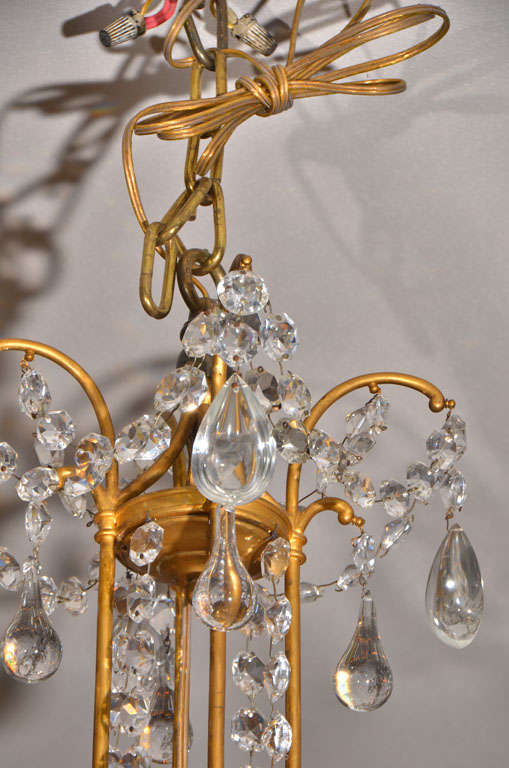 French Baccarat Crystal Chandelier