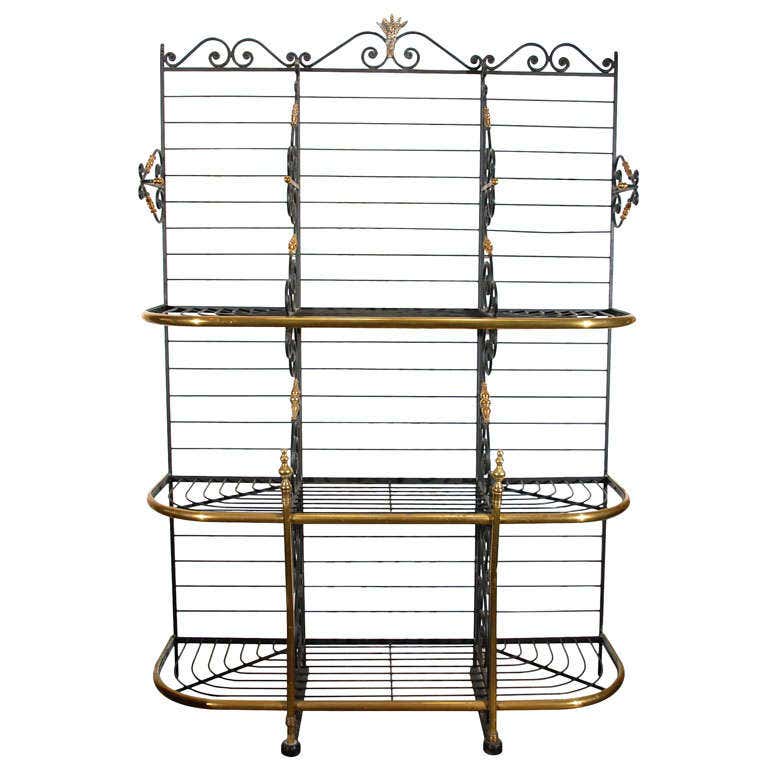19th century Original Vintage French Baker's Rack at 1stDibs | vintage ...