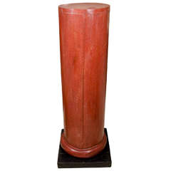 Wood Painted Faux Porphyry Column