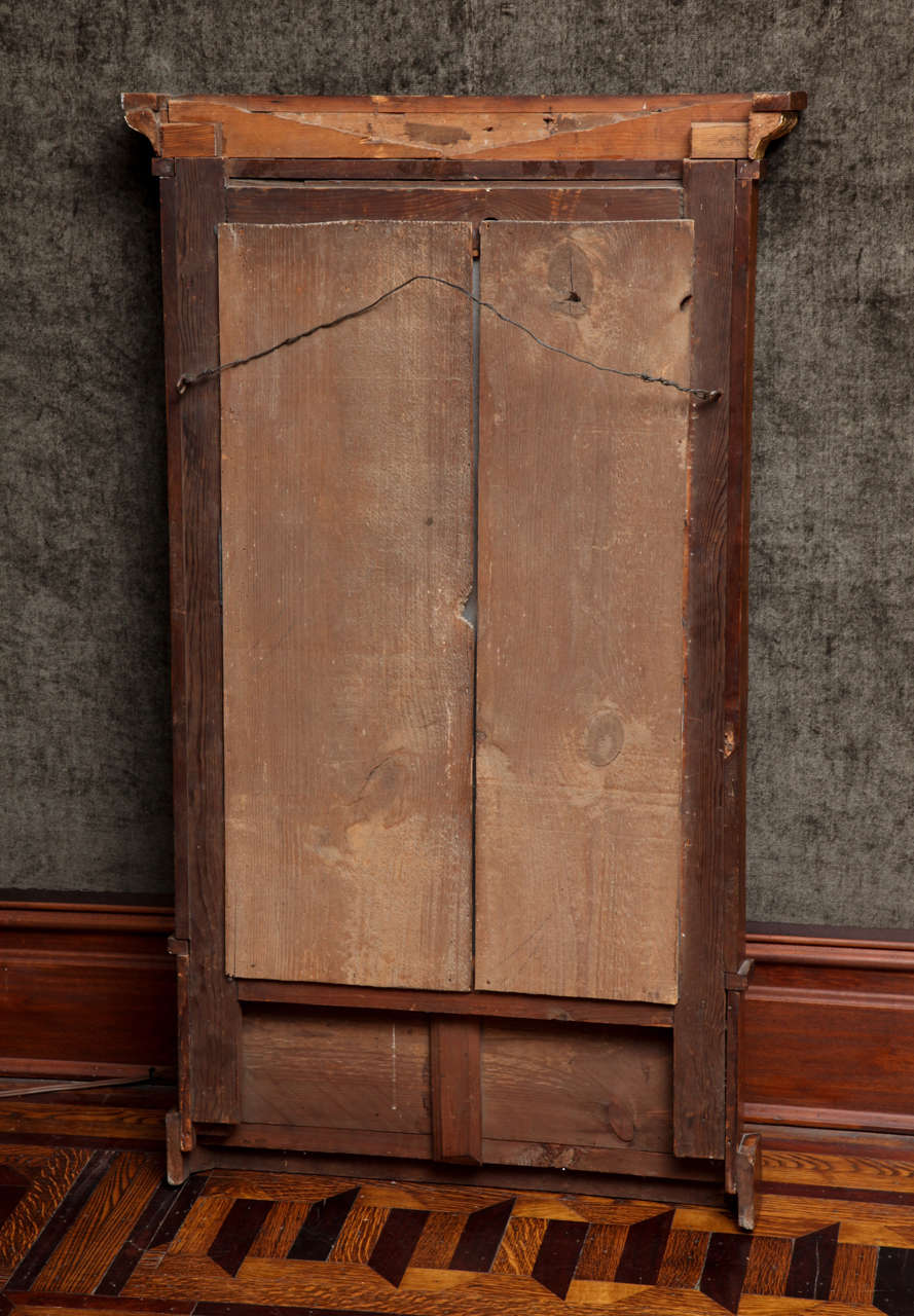 A 19th Century German Neoclassic Cherrywood Mirror 4