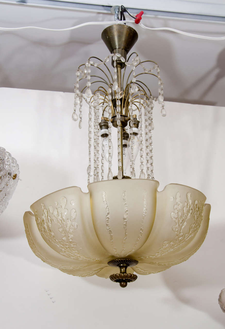 A Kosta Chandelier