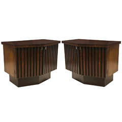 Pair of Mid Century Small Commodes