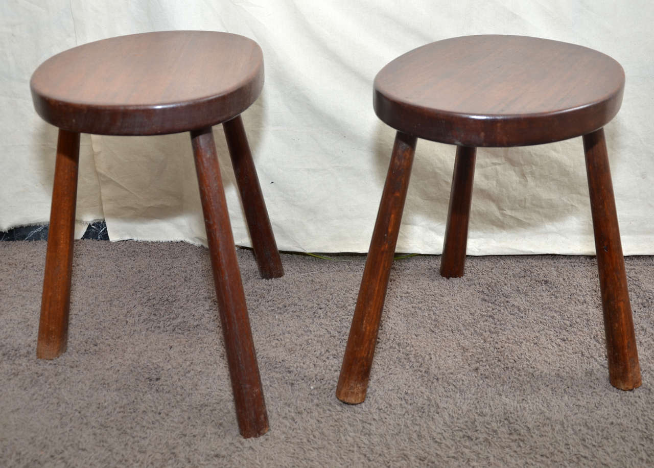 Three 1950s Stools For Sale 1