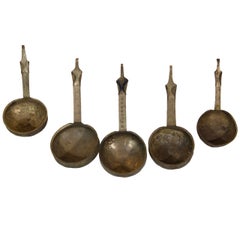 Antique Tibetan Copper Ladles