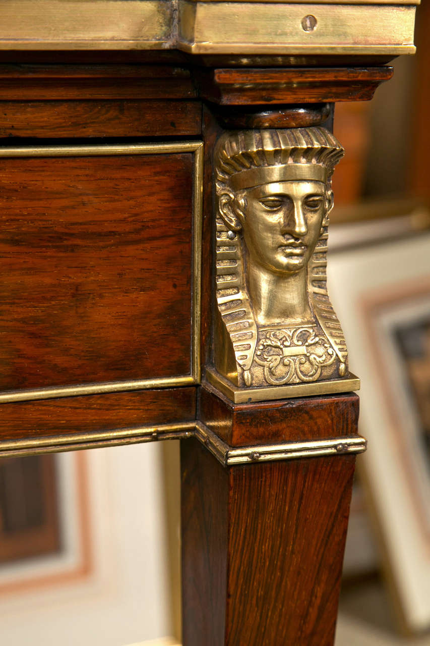 French Egyptian Revival Desk at 1stDibs egyptian desk