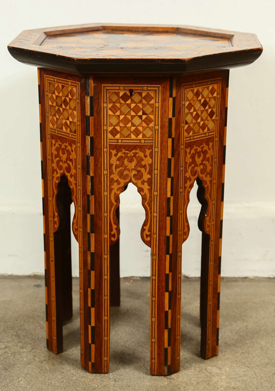 Islamic Levantine Moorish Style Side Table