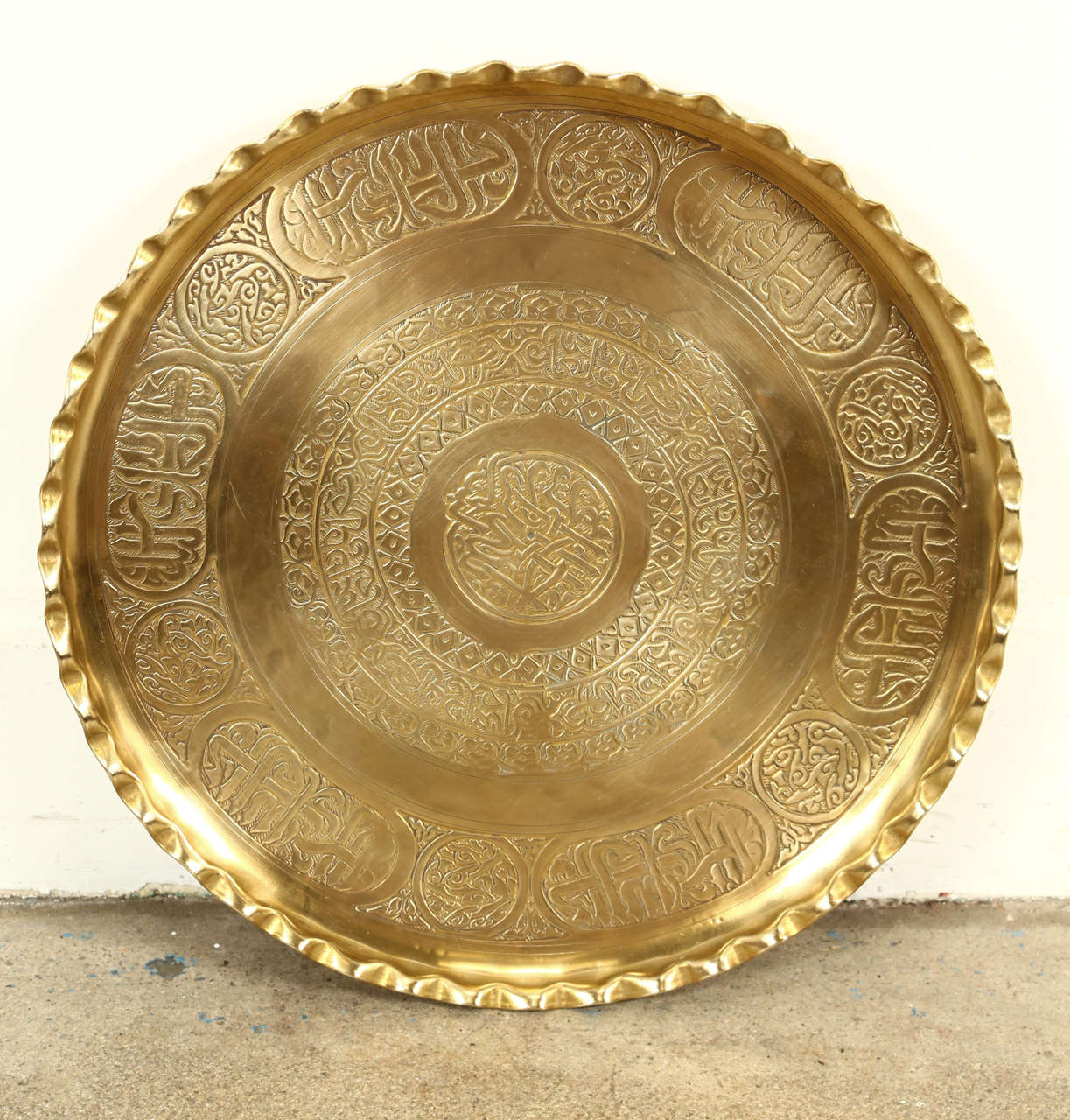 Moorish Moroccan Brass Tray Side Table at 1stDibs moroccan brass