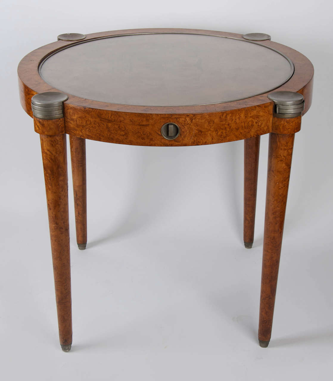 Italian 1930 card top spin table In Excellent Condition In London, GB