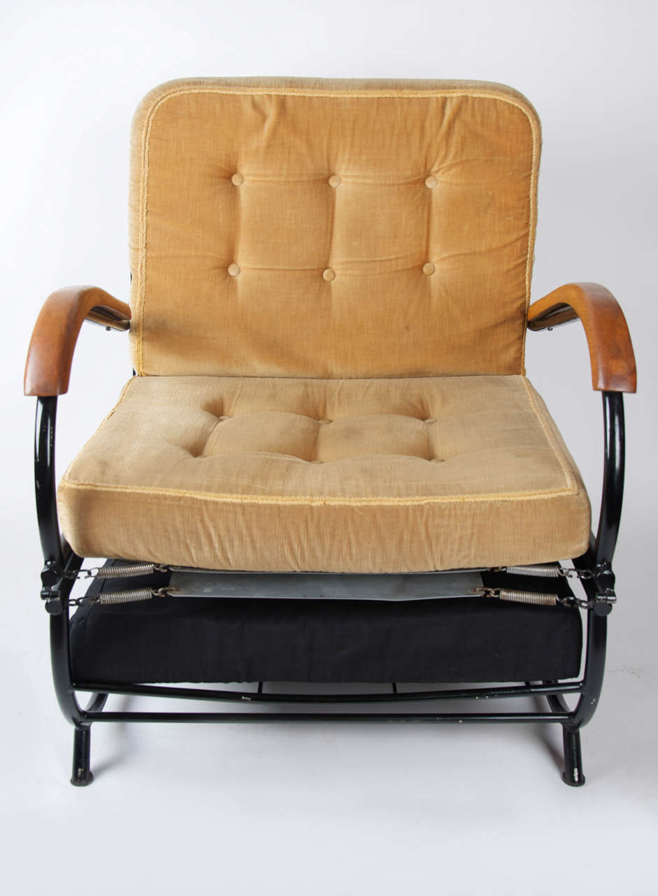 1935 -40 recliner bed armchair