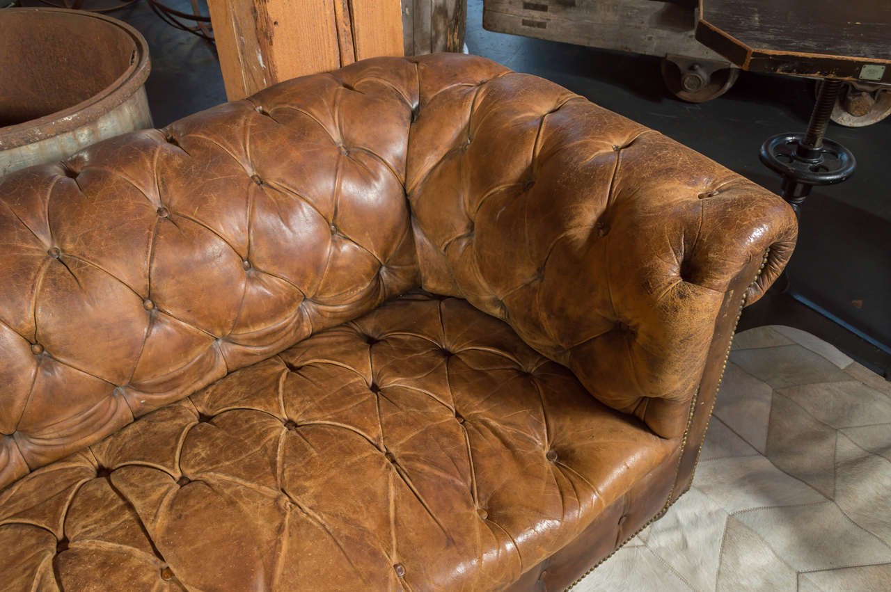 French Chesterfield Sofa 1